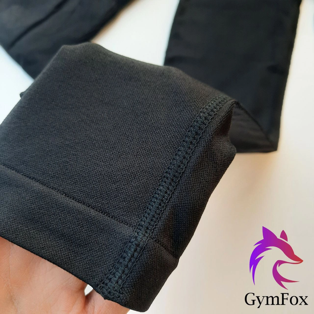 لگ سیملس پشت چین دار مشکی تک رنگ سایز M-L-XL - مشکی / مدیوم