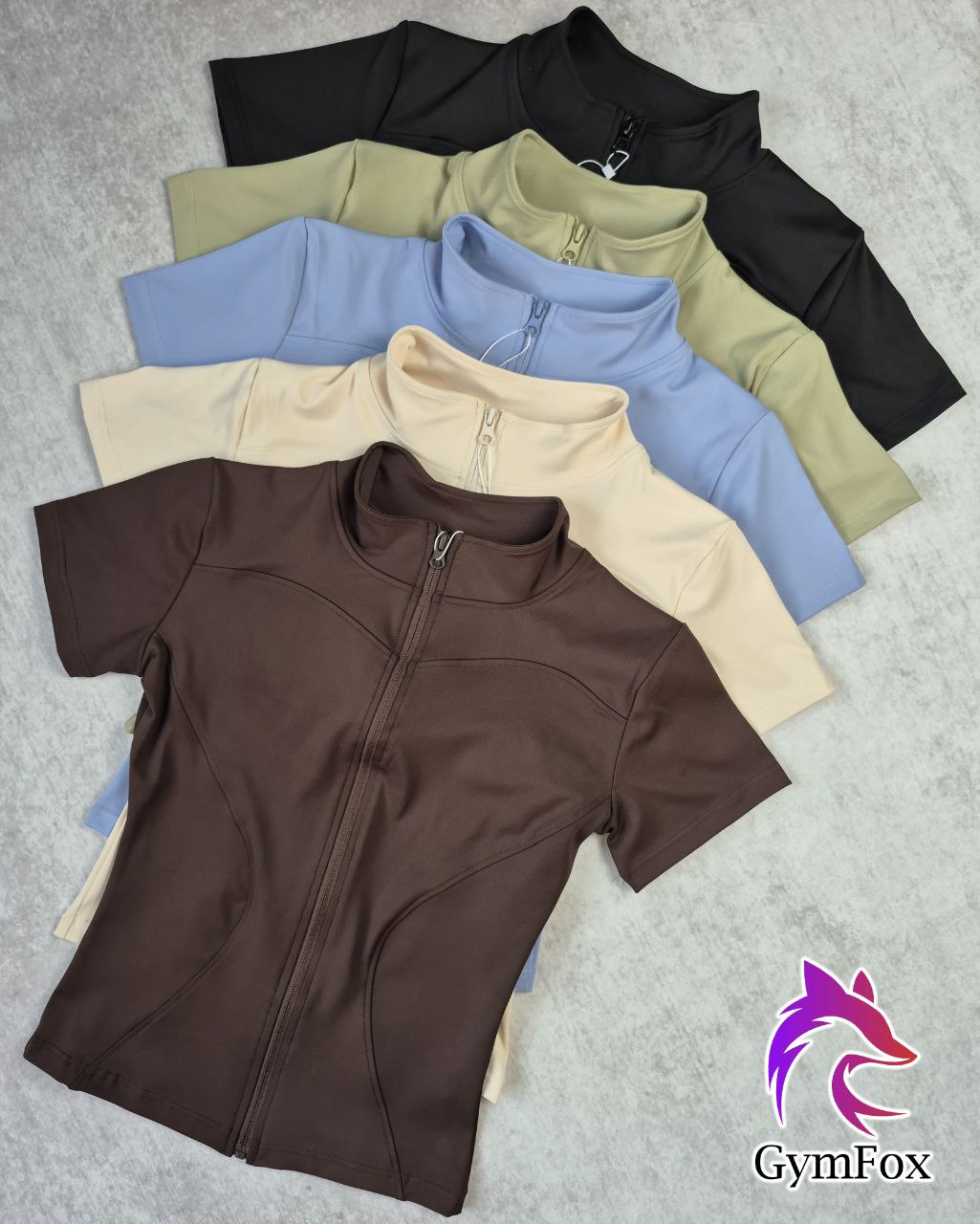 تیشرت زیپ دار اسلیم افکت ts005