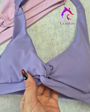 نیمتنه اسپندکس بک لس جلو پاپیونی nm072