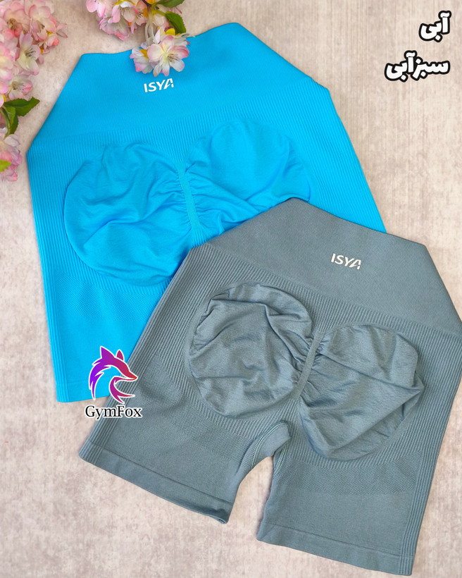 شورتک سیملس پشت چین دار کمرگنی گرم بالا sh042