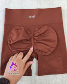 شورتک سیملس پشت چین دار کمرگنی گرم بالا sh042