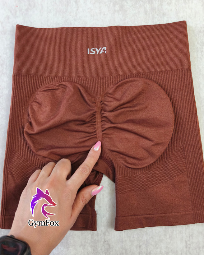 شورتک سیملس پشت چین دار کمرگنی گرم بالا sh042