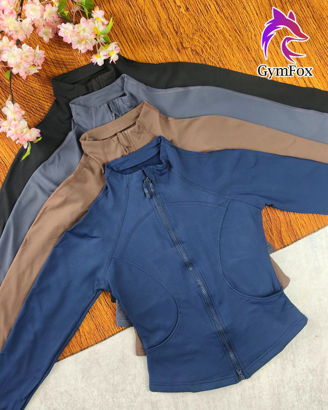 سویشرت اسپندکس تو کرکی مارک نانو جیب دار ss005